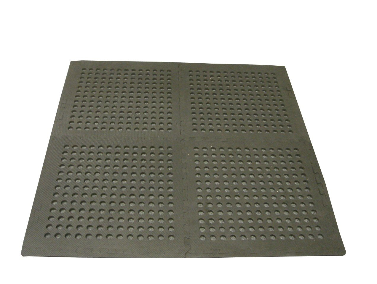 Black Multi Purpose EVA Mat Flooring incl. Edging